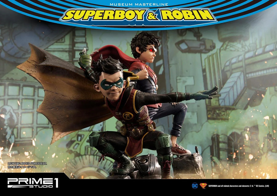 Superboy & Robin (Exclusive Version) Superman (Comics) – Prime1Studio – ActionFigure Brasil