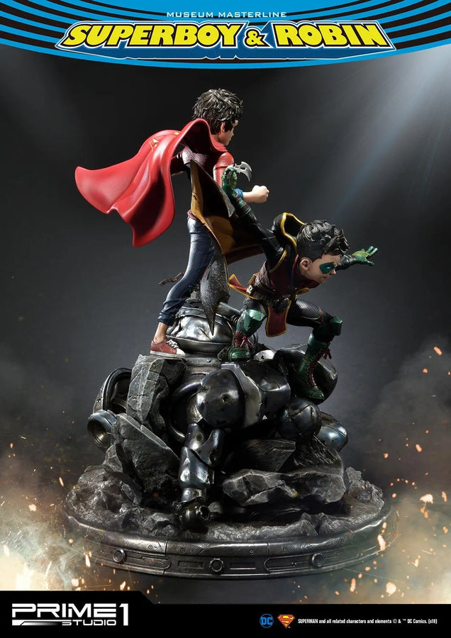 Superboy & Robin (Exclusive Version) Superman (Comics) – Prime1Studio – ActionFigure Brasil