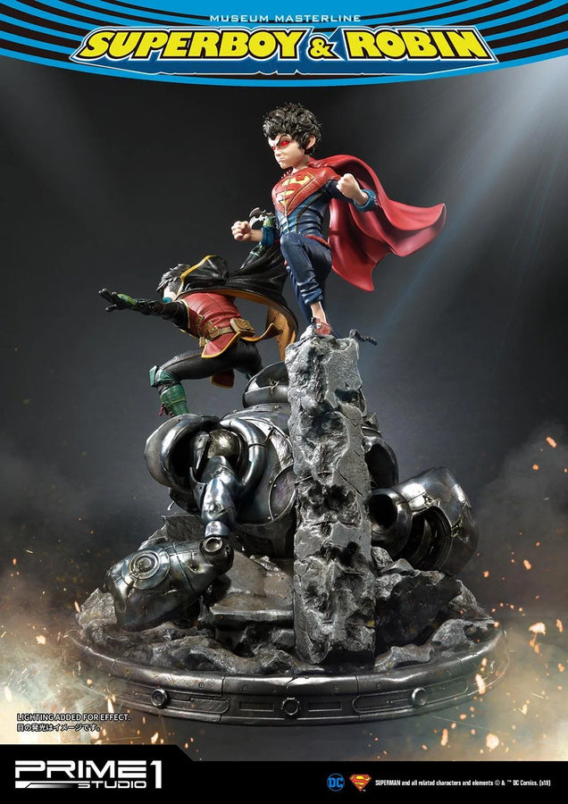 Superboy & Robin (Exclusive Version) Superman (Comics) – Prime1Studio – ActionFigure Brasil