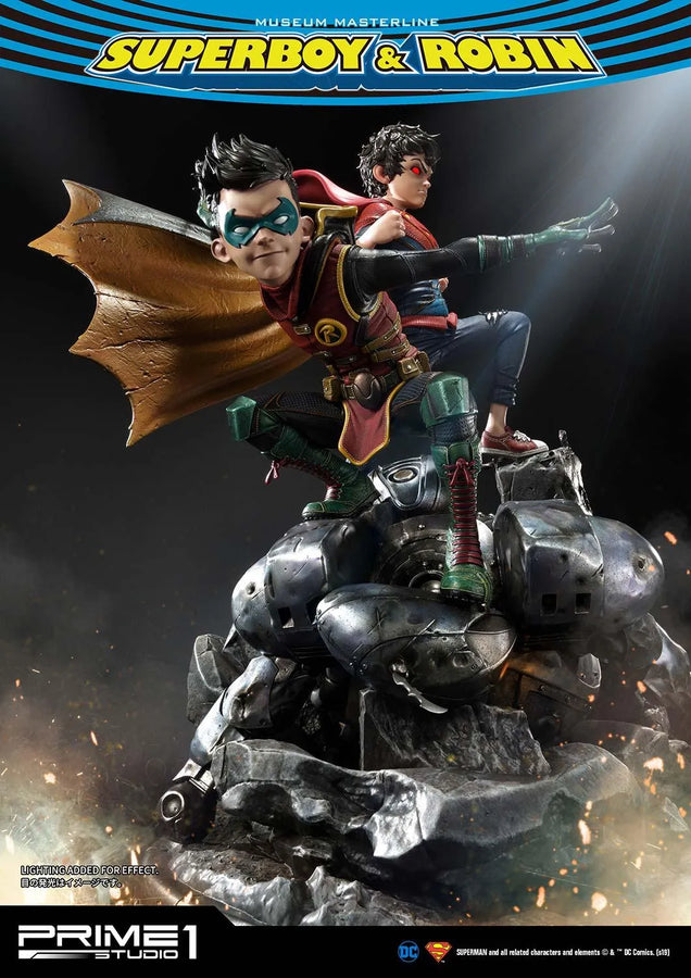 Superboy & Robin (Exclusive Version) Superman (Comics) – Prime1Studio – ActionFigure Brasil
