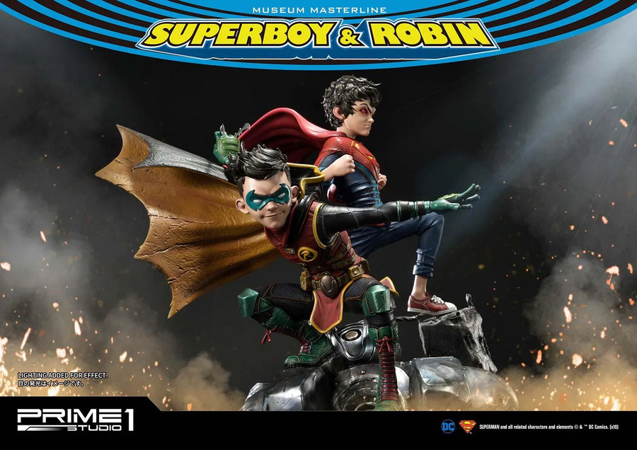 Superboy & Robin (Exclusive Version) Superman (Comics) – Prime1Studio – ActionFigure Brasil