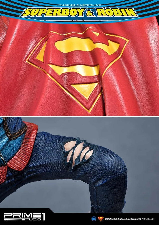 Superboy & Robin (Exclusive Version) Superman (Comics) – Prime1Studio – ActionFigure Brasil