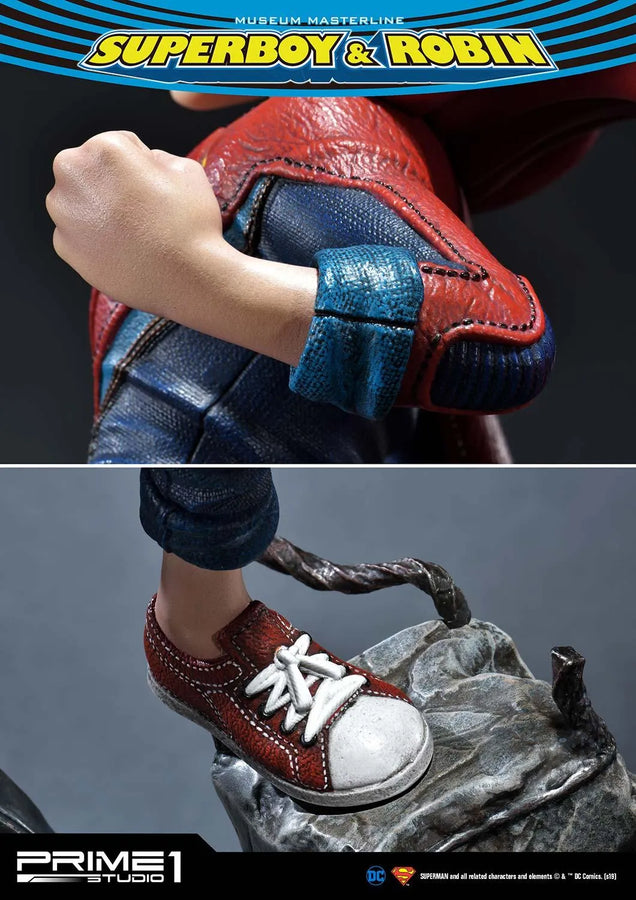 Superboy & Robin (Exclusive Version) Superman (Comics) – Prime1Studio – ActionFigure Brasil