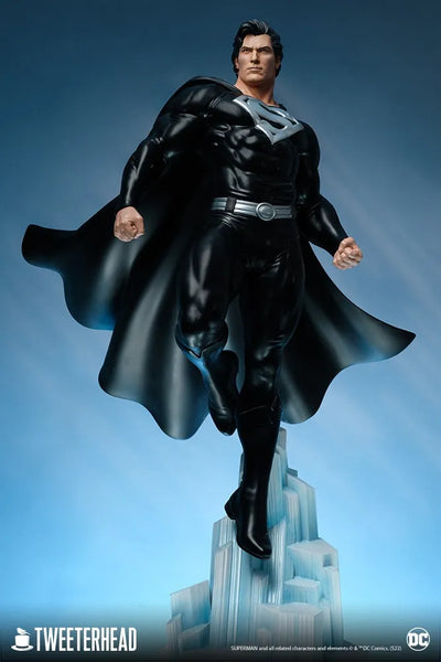 Superman (Black Suit) – Tweeterhead – ActionFigure Brasil — acessórios