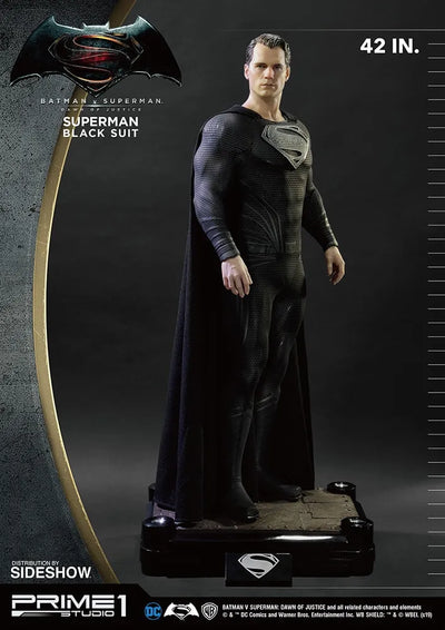 Superman (Black Suit Version) - LIMITED EDITION: 150 – Prime 1 Studio – ActionFigure Brasil