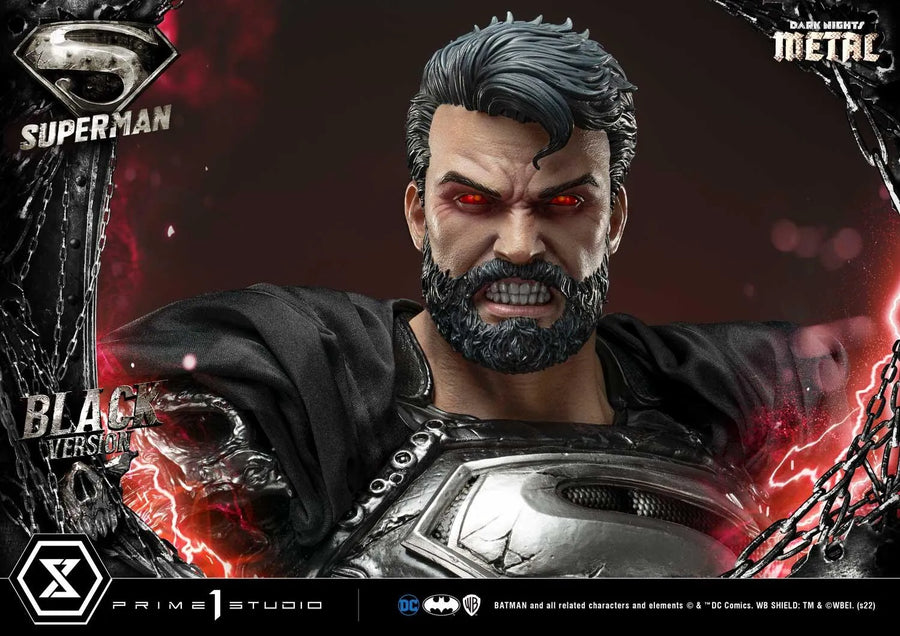 Superman (Black Version) Dark Nights: Metal (Comics) – Prime1Studio – ActionFigure Brasil
