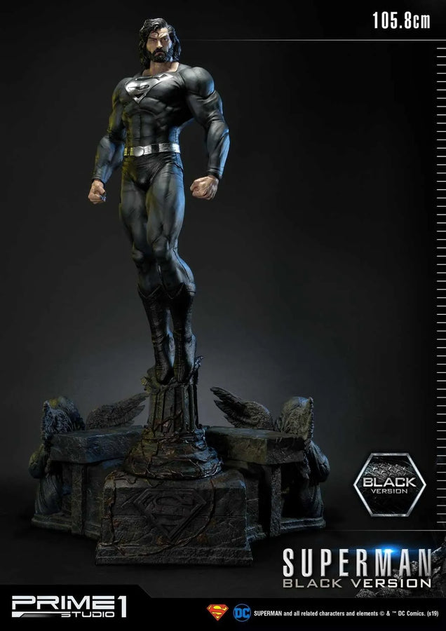 Superman (Black Version) Superman (Comics) – Prime1Studio – ActionFigure Brasil