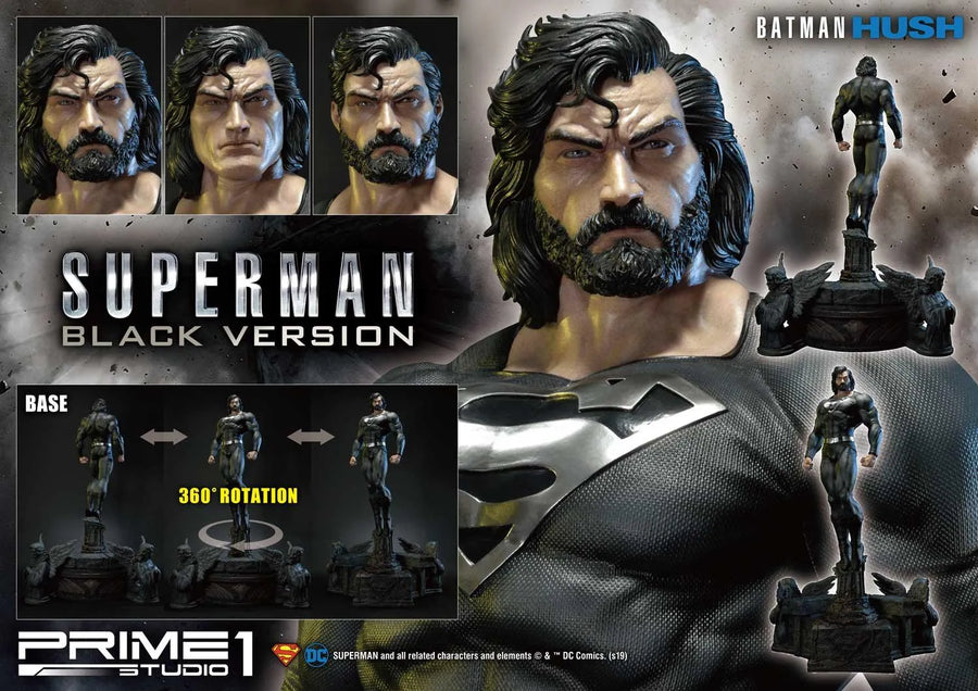 Superman (Black Version) Superman (Comics) – Prime1Studio – ActionFigure Brasil