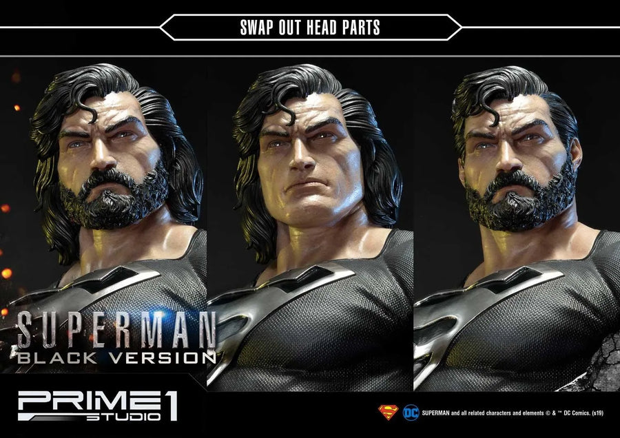 Superman (Black Version) Superman (Comics) – Prime1Studio – ActionFigure Brasil