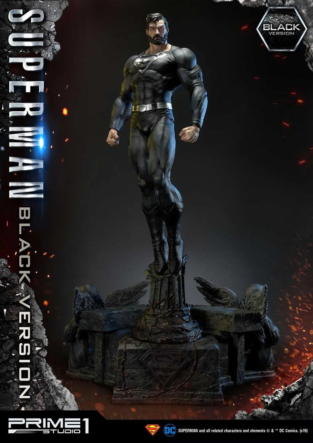Superman (Black Version) Superman (Comics) – Prime1Studio – ActionFigure Brasil