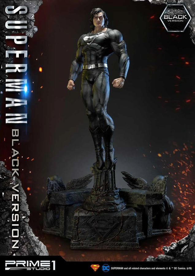 Superman (Black Version) Superman (Comics) – Prime1Studio – ActionFigure Brasil