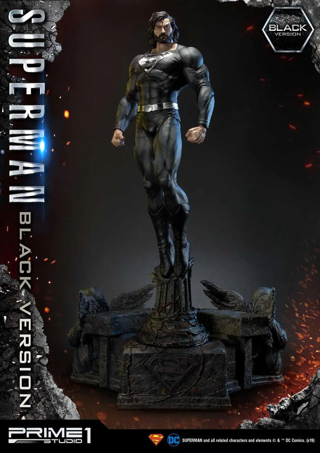 Superman (Black Version) Superman (Comics) – Prime1Studio – ActionFigure Brasil