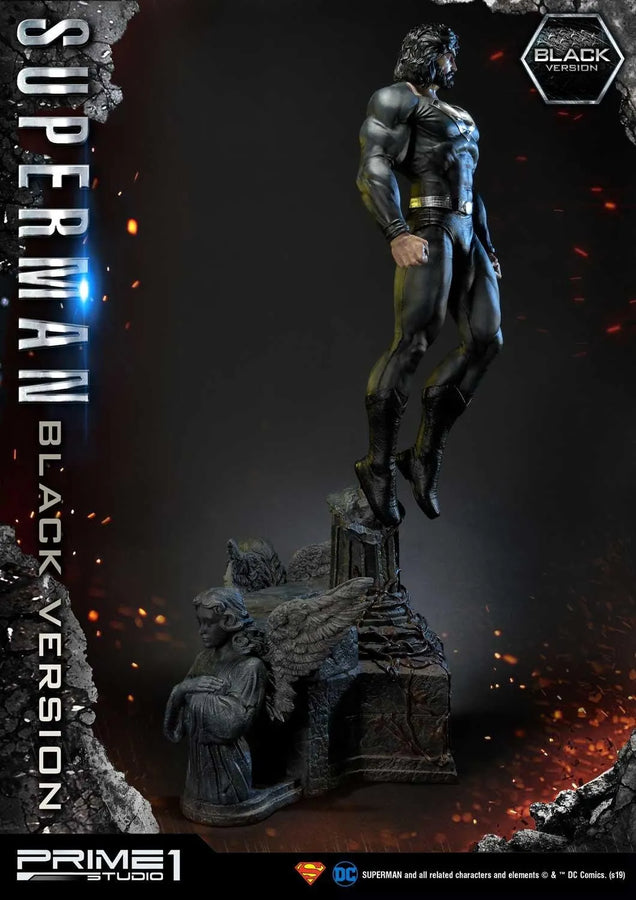 Superman (Black Version) Superman (Comics) – Prime1Studio – ActionFigure Brasil