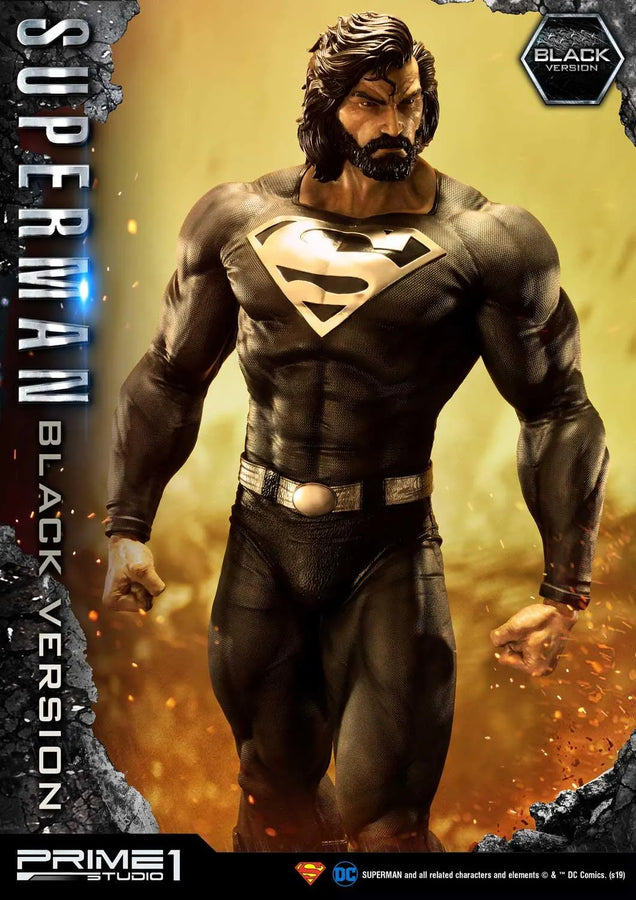 Superman (Black Version) Superman (Comics) – Prime1Studio – ActionFigure Brasil