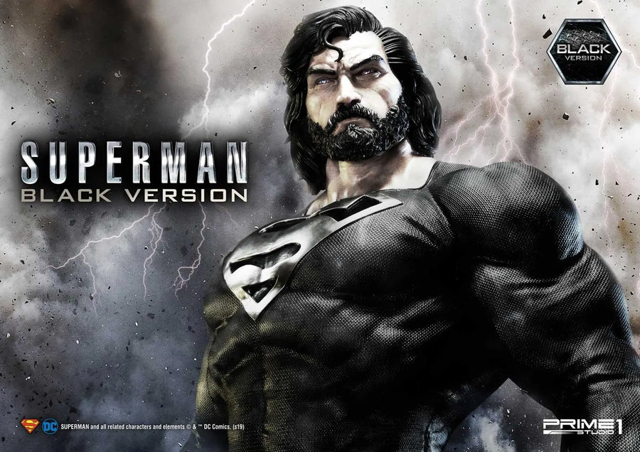 Superman (Black Version) Superman (Comics) – Prime1Studio – ActionFigure Brasil