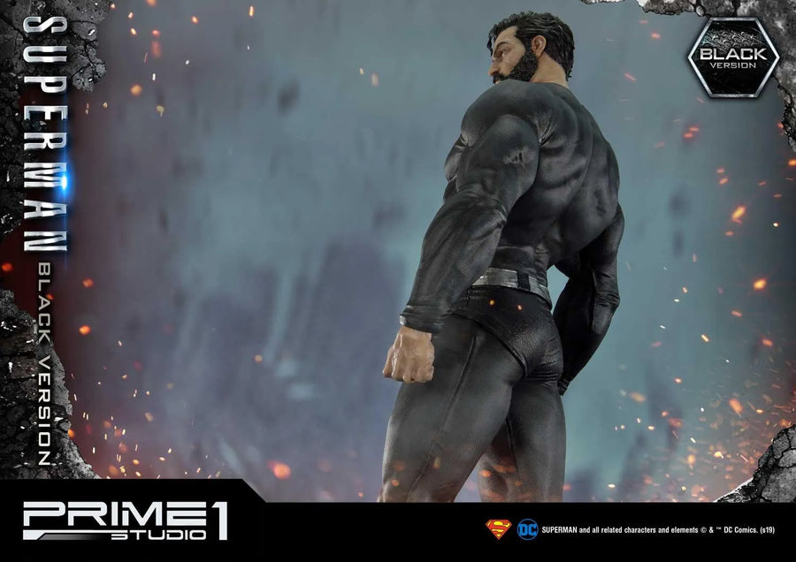 Superman (Black Version) Superman (Comics) – Prime1Studio – ActionFigure Brasil