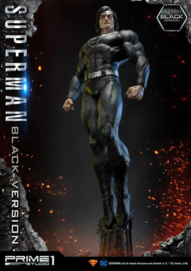 Superman (Black Version) Superman (Comics) – Prime1Studio – ActionFigure Brasil