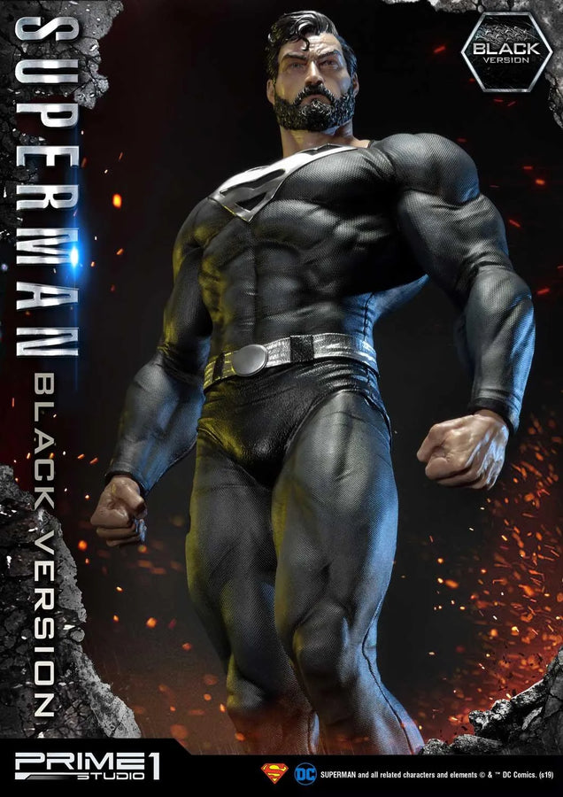 Superman (Black Version) Superman (Comics) – Prime1Studio – ActionFigure Brasil