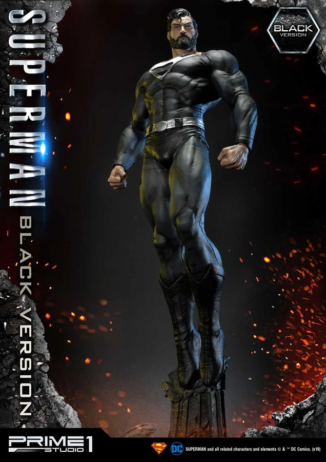Superman (Black Version) Superman (Comics) – Prime1Studio – ActionFigure Brasil