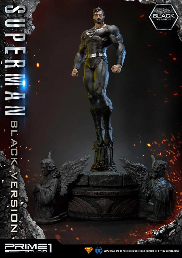 Superman (Black Version) Superman (Comics) – Prime1Studio – ActionFigure Brasil