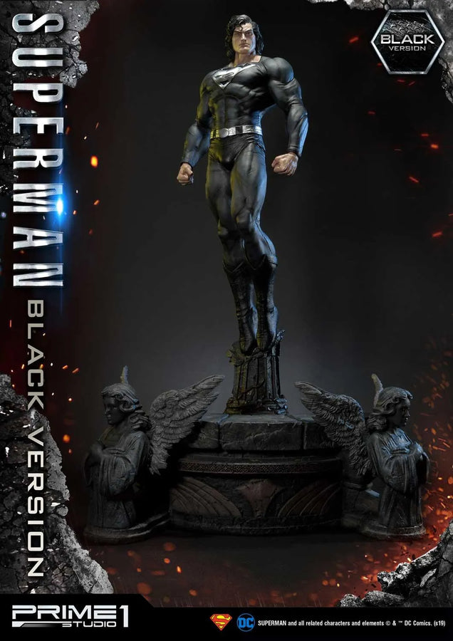 Superman (Black Version) Superman (Comics) – Prime1Studio – ActionFigure Brasil