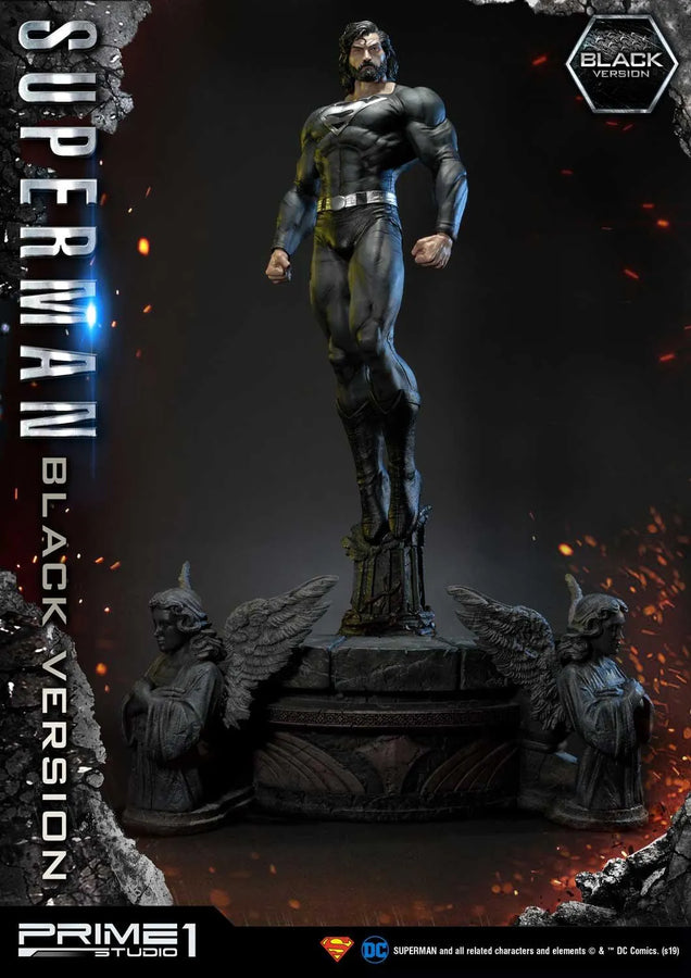Superman (Black Version) Superman (Comics) – Prime1Studio – ActionFigure Brasil