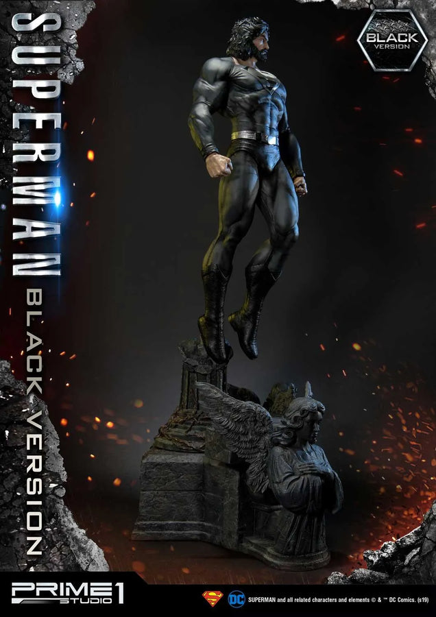 Superman (Black Version) Superman (Comics) – Prime1Studio – ActionFigure Brasil