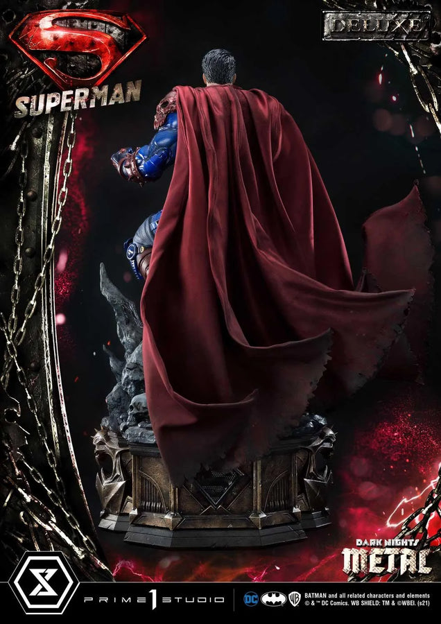 Superman (Deluxe Bonus Version) Dark Nights: Metal (Comics) – Prime1Studio – ActionFigure Brasil