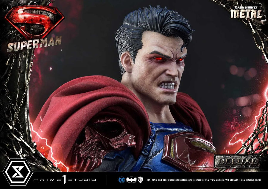Superman (Deluxe Bonus Version) Dark Nights: Metal (Comics) – Prime1Studio – ActionFigure Brasil