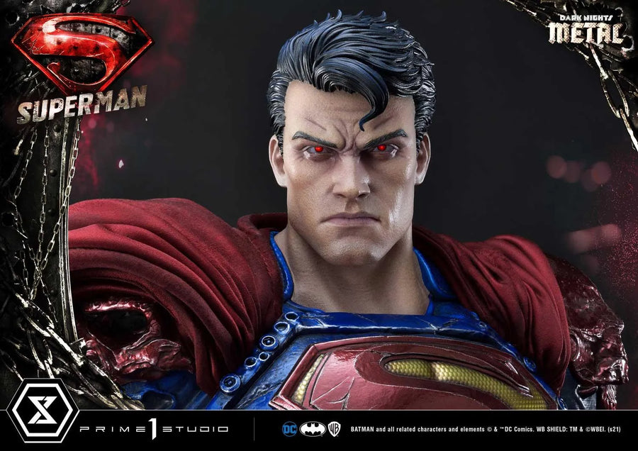 Superman (Deluxe Bonus Version) Dark Nights: Metal (Comics) – Prime1Studio – ActionFigure Brasil