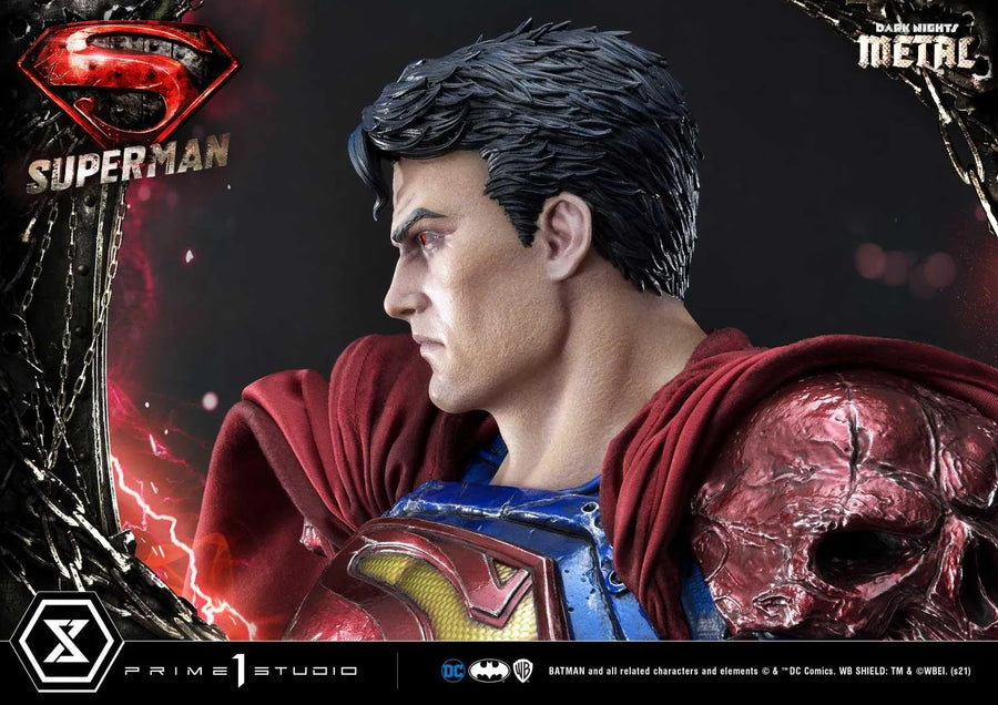 Superman (Deluxe Bonus Version) Dark Nights: Metal (Comics) – Prime1Studio – ActionFigure Brasil