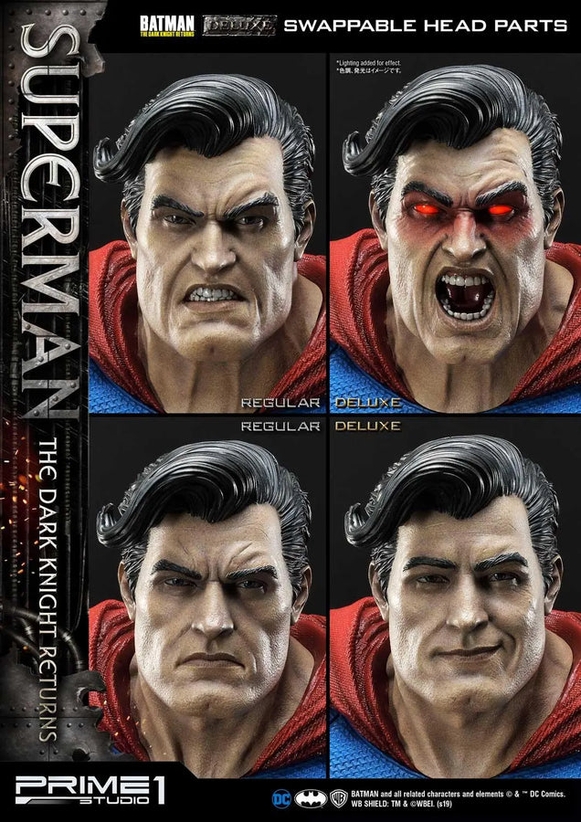Superman (Deluxe Version) Batman:The Dark Knight Returns (Comics) – Prime1Studio – ActionFigure Brasil