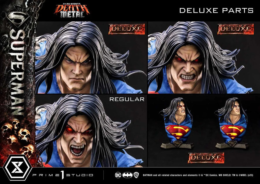 Superman (Deluxe Version) Dark Nights: Death Metal (Comics) – Prime1Studio – ActionFigure Brasil