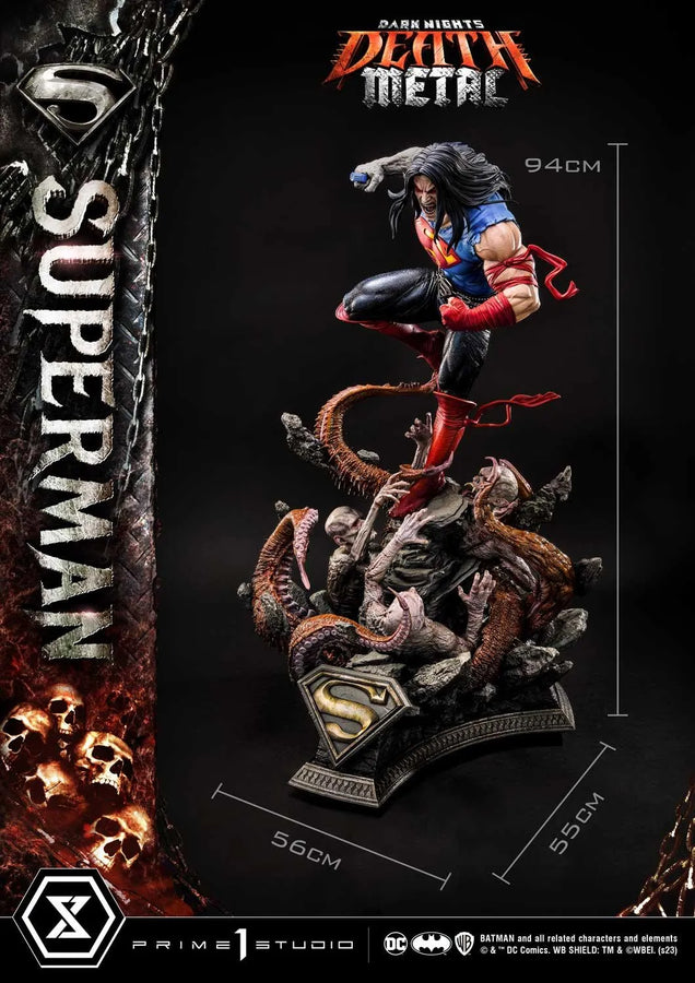 Superman (Deluxe Version) Dark Nights: Death Metal (Comics) – Prime1Studio – ActionFigure Brasil