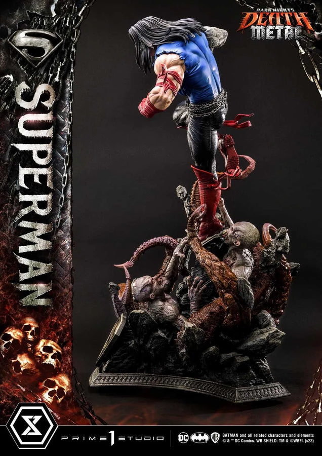 Superman (Deluxe Version) Dark Nights: Death Metal (Comics) – Prime1Studio – ActionFigure Brasil