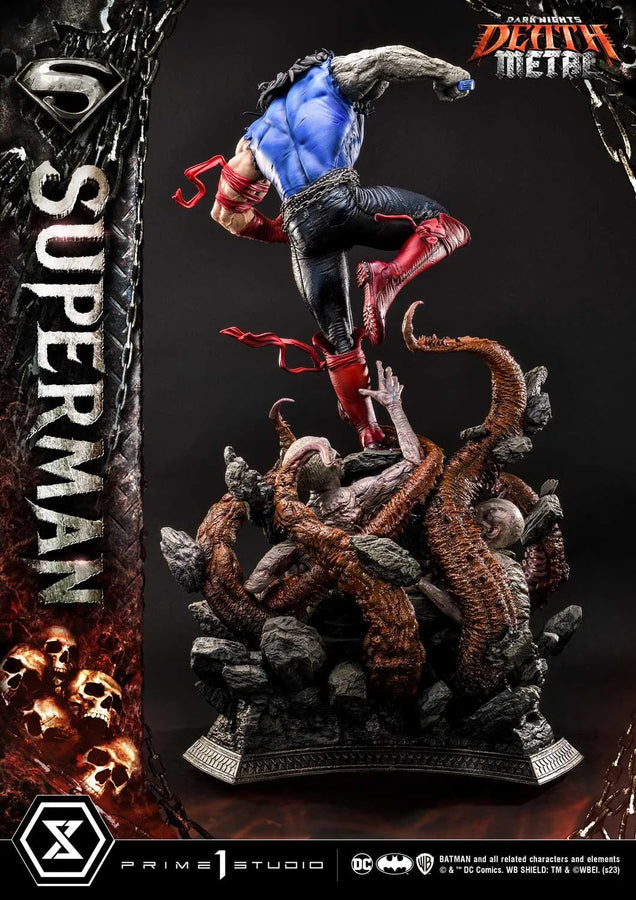 Superman (Deluxe Version) Dark Nights: Death Metal (Comics) – Prime1Studio – ActionFigure Brasil