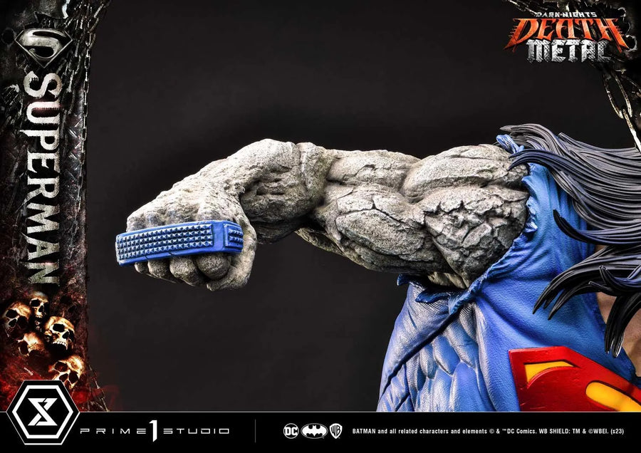 Superman (Deluxe Version) Dark Nights: Death Metal (Comics) – Prime1Studio – ActionFigure Brasil