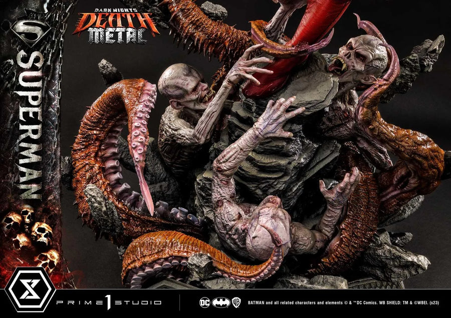 Superman (Deluxe Version) Dark Nights: Death Metal (Comics) – Prime1Studio – ActionFigure Brasil