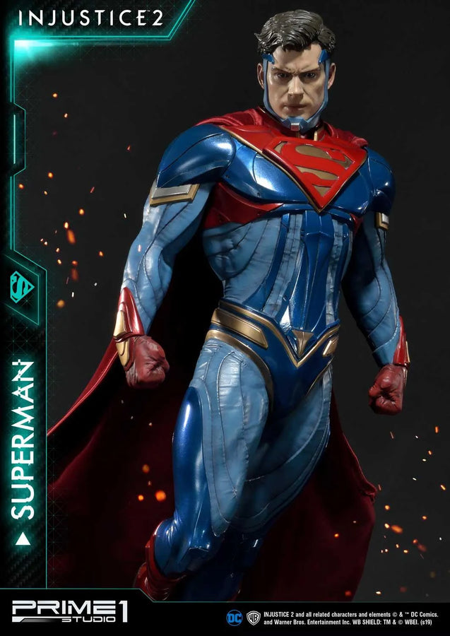 Superman (Deluxe Version) Injustice 2 – Prime1Studio – ActionFigure Brasil