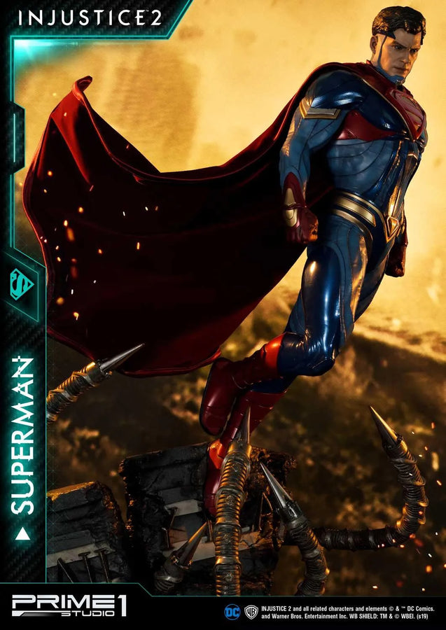 Superman (Deluxe Version) Injustice 2 – Prime1Studio – ActionFigure Brasil