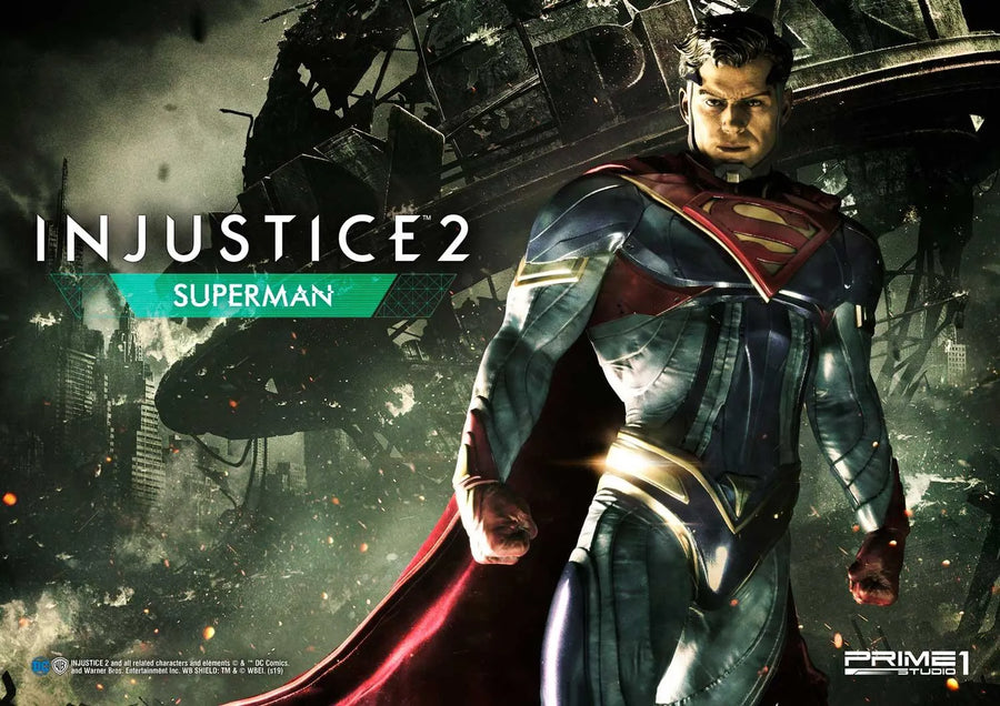 Superman (Deluxe Version) Injustice 2 – Prime1Studio – ActionFigure Brasil