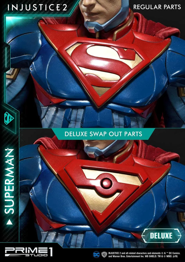 Superman (Deluxe Version) Injustice 2 – Prime1Studio – ActionFigure Brasil