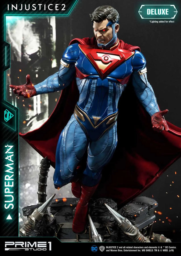 Superman (Deluxe Version) Injustice 2 – Prime1Studio – ActionFigure Brasil