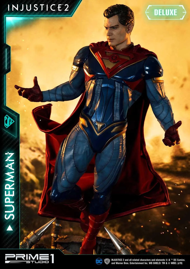 Superman (Deluxe Version) Injustice 2 – Prime1Studio – ActionFigure Brasil