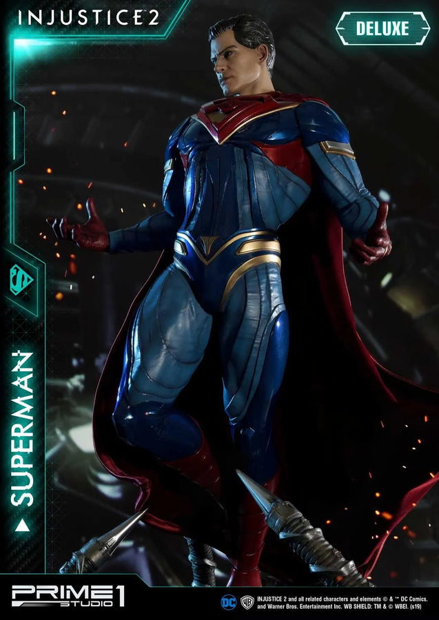 Superman (Deluxe Version) Injustice 2 – Prime1Studio – ActionFigure Brasil