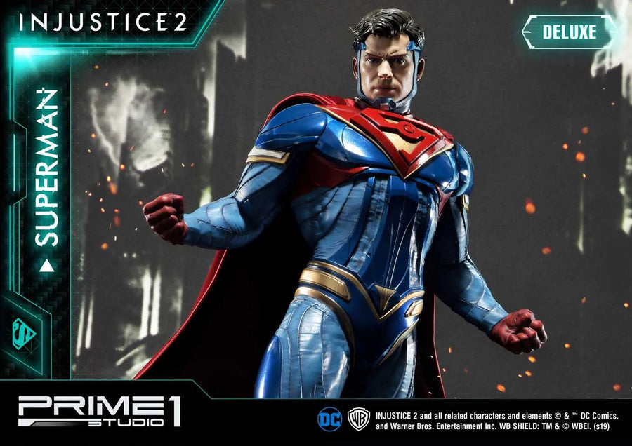 Superman (Deluxe Version) Injustice 2 – Prime1Studio – ActionFigure Brasil