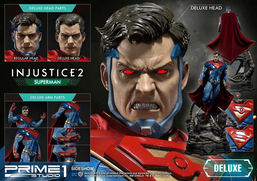 Superman Deluxe Version - LIMITED EDITION: 200 – Prime 1 Studio – ActionFigure Brasil