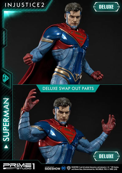 Superman Deluxe Version - LIMITED EDITION: 200 – Prime 1 Studio – ActionFigure Brasil — iluminação de estúdio