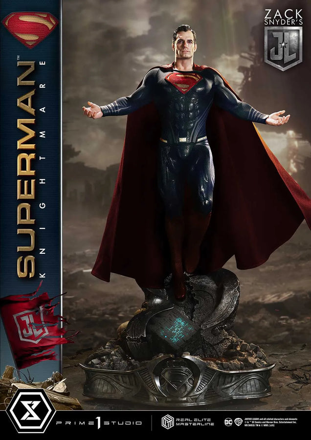 Superman (Knightmare DX Bonus) Justice League (Film) – Prime1Studio – ActionFigure Brasil