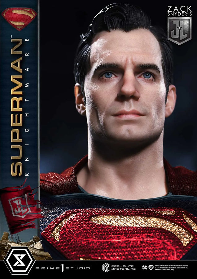 Superman (Knightmare DX Bonus) Justice League (Film) – Prime1Studio – ActionFigure Brasil